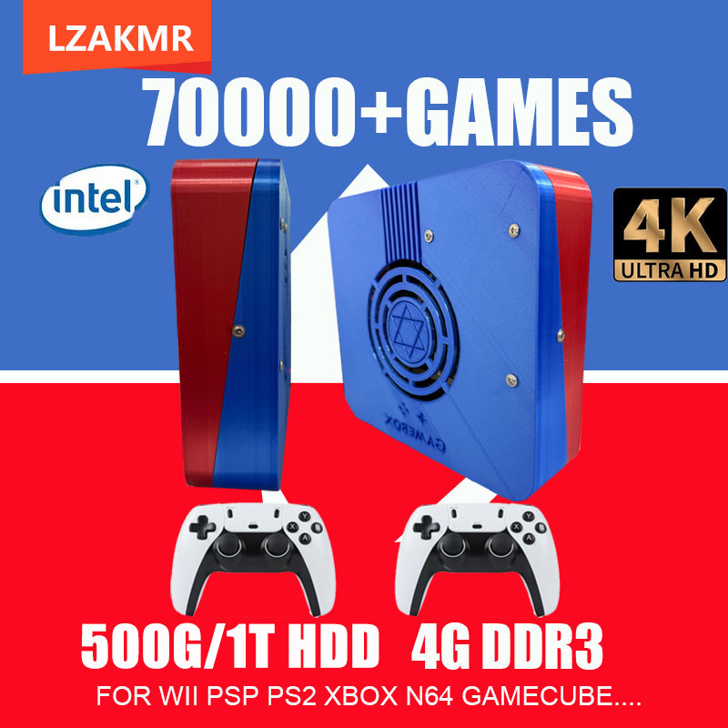 Retro Gaming N64 - Игровая консоль GD10 с двумя системами,
