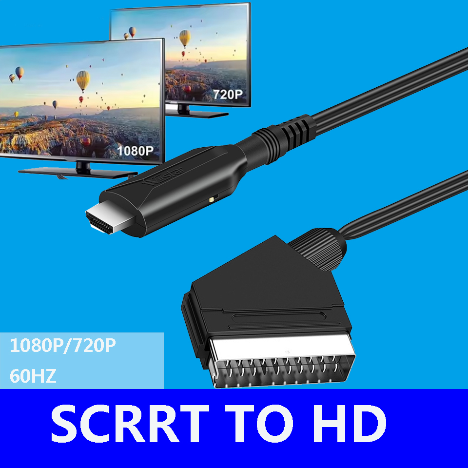 Scart To Hdmi - Совместимый с SCART в HDMI/HDMI-совместимый адаптер