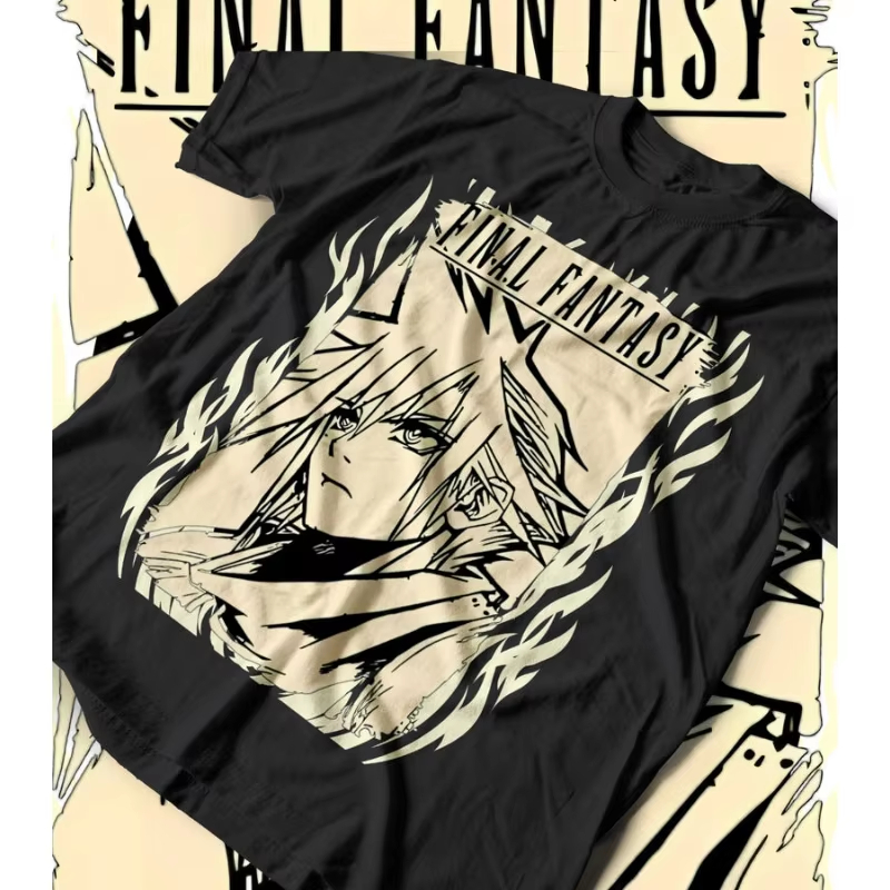 Retro Gaming T Shirt - Футболка Final Fantasy VII Rebirth FF7