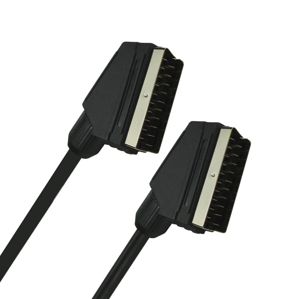 Scart To Hdmi - Кабель RGB Scart 21-контактный видеокабель Scart