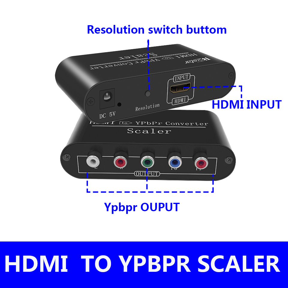 1080P HDMI в компонент Ypbpr R – обзор и цена Scart To Hdmi