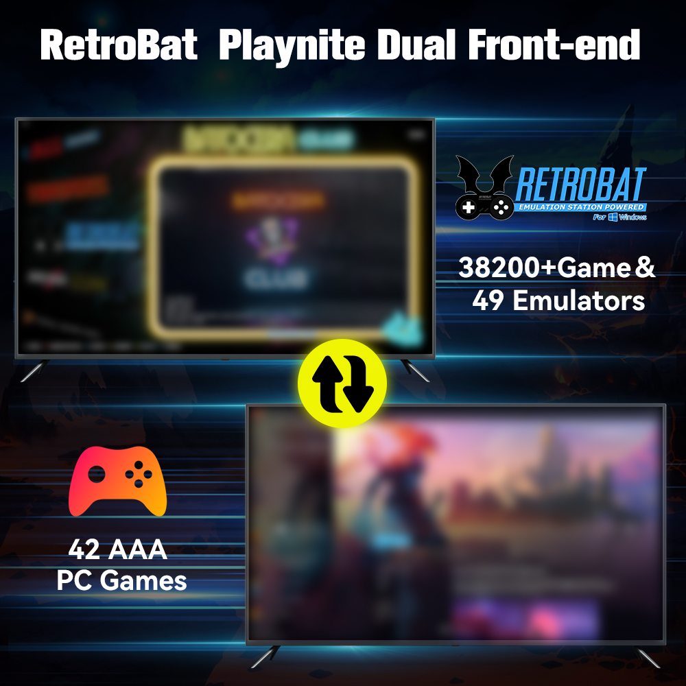 Retrobat&Playnite System HDD Р – обзор и цена Retro Gaming N64