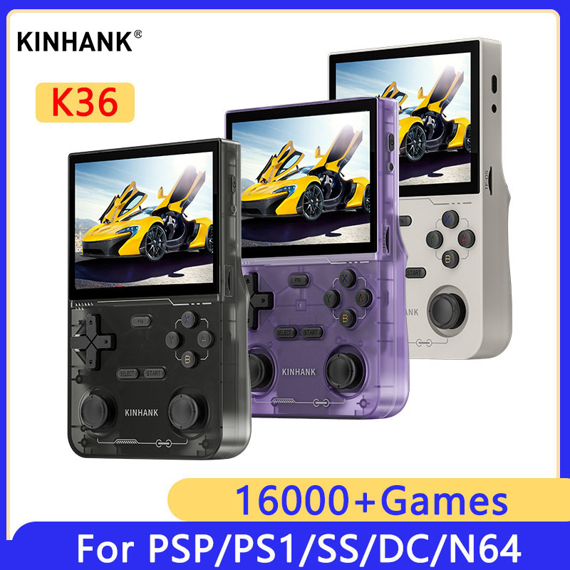 KINHANK K36 Ретро портативная  – обзор и цена Retro Gaming N64