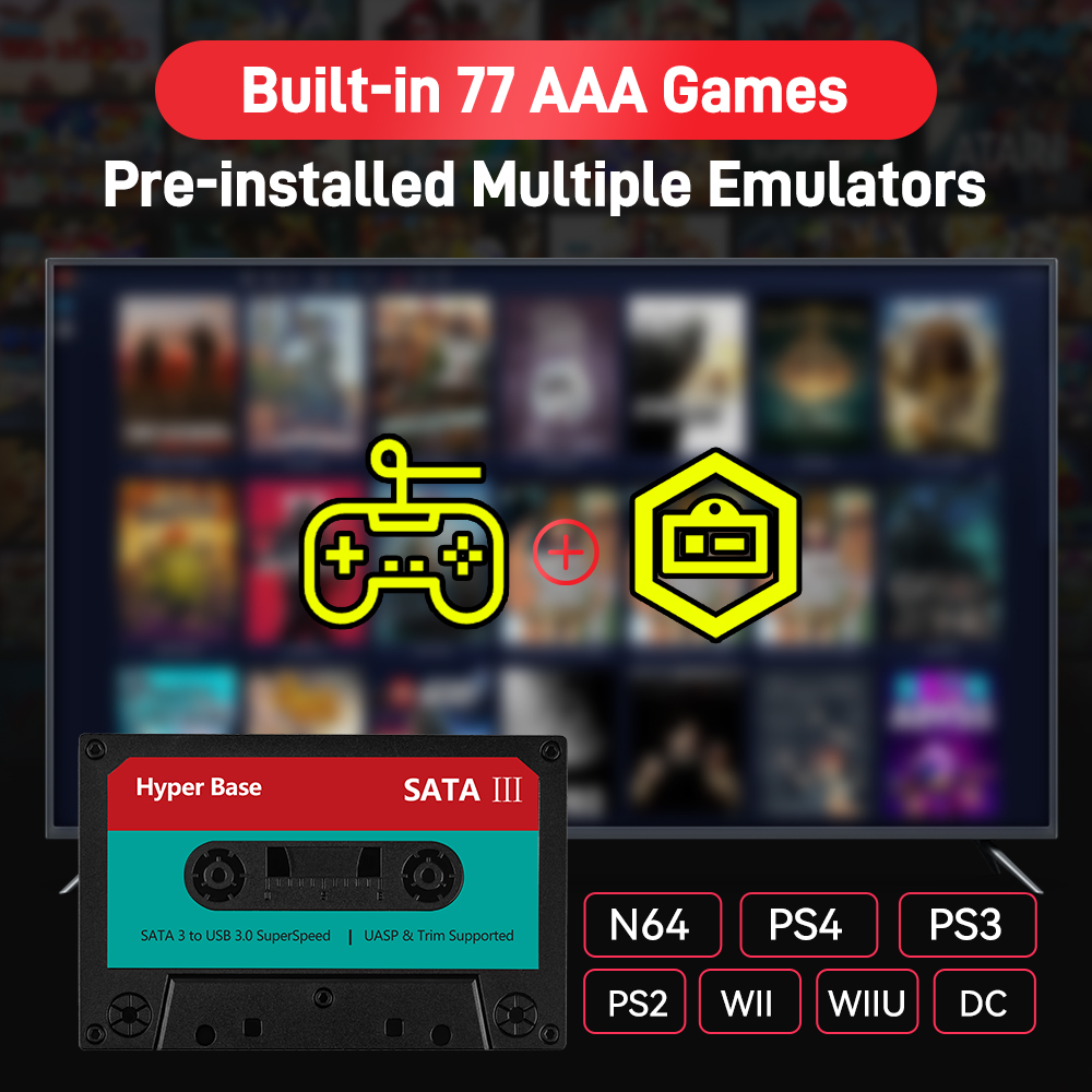 Портативный игровой жесткий ди – обзор и цена Retro Gaming N64